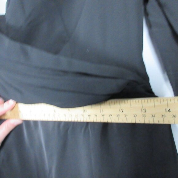 NBD Harry Mini Dress S Black Balloon Sleeve Sweetheart Neck Party Revolve 300 - Picture 12 of 13